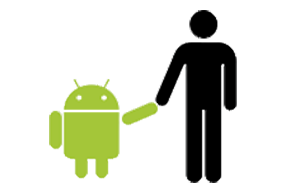 versão nova do mascote do android
